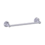 Kartners - FLORENCE - 9-inch Bathroom Towel Bar -Polished Chrome - Polished Chrome