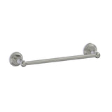 Kartners - FLORENCE - 12-inch Bathroom Towel Bar-Brushed Nickel - Brushed Nickel
