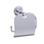 Kartners - FLORENCE - Toilet Paper Holder  with Cover-Polished Chrome - Polished Chrome