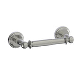 Kartners - FLORENCE - Double Post Toilet Paper Holder-Brushed Nickel - Brushed Nickel
