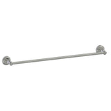 Kartners - FLORENCE - 24-inch Bathroom Towel Bar-Brushed Nickel - Brushed Nickel