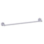 Kartners - FLORENCE - 24-inch Bathroom Towel Bar-Polished Chrome - Polished Chrome