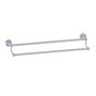 Kartners - FLORENCE - 24-inch Double Bathroom Towel Bar-Polished Chrome - Polished Chrome