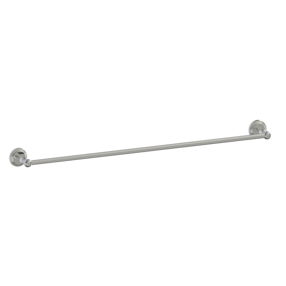 Kartners - FLORENCE - 30-inch Bathroom Towel Bar-Polished Nickel - Polished Nickel