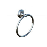 Kartners - FLORENCE - Round Towel Ring-Polished Chrome - Polished Chrome