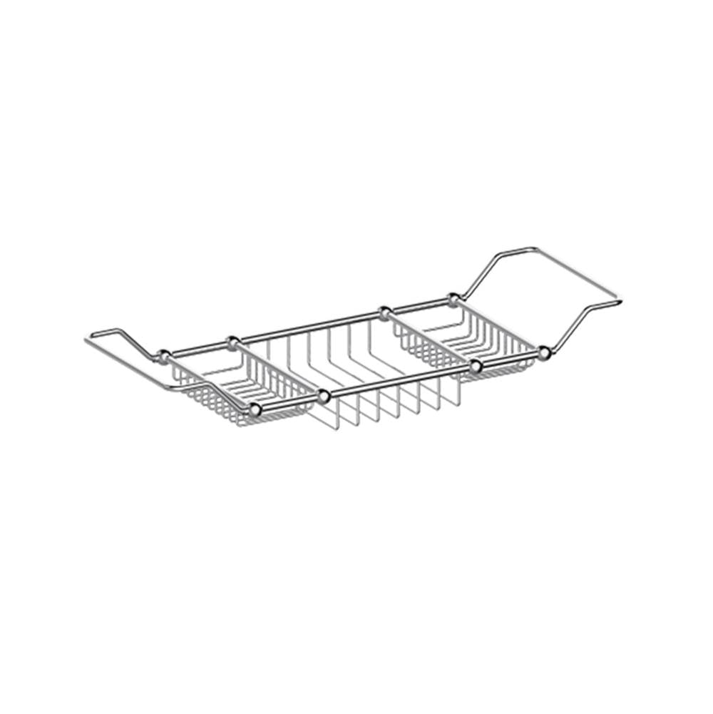 Kartners - FLORENCE - Tub Caddy-Brushed Nickel - Brushed Nickel