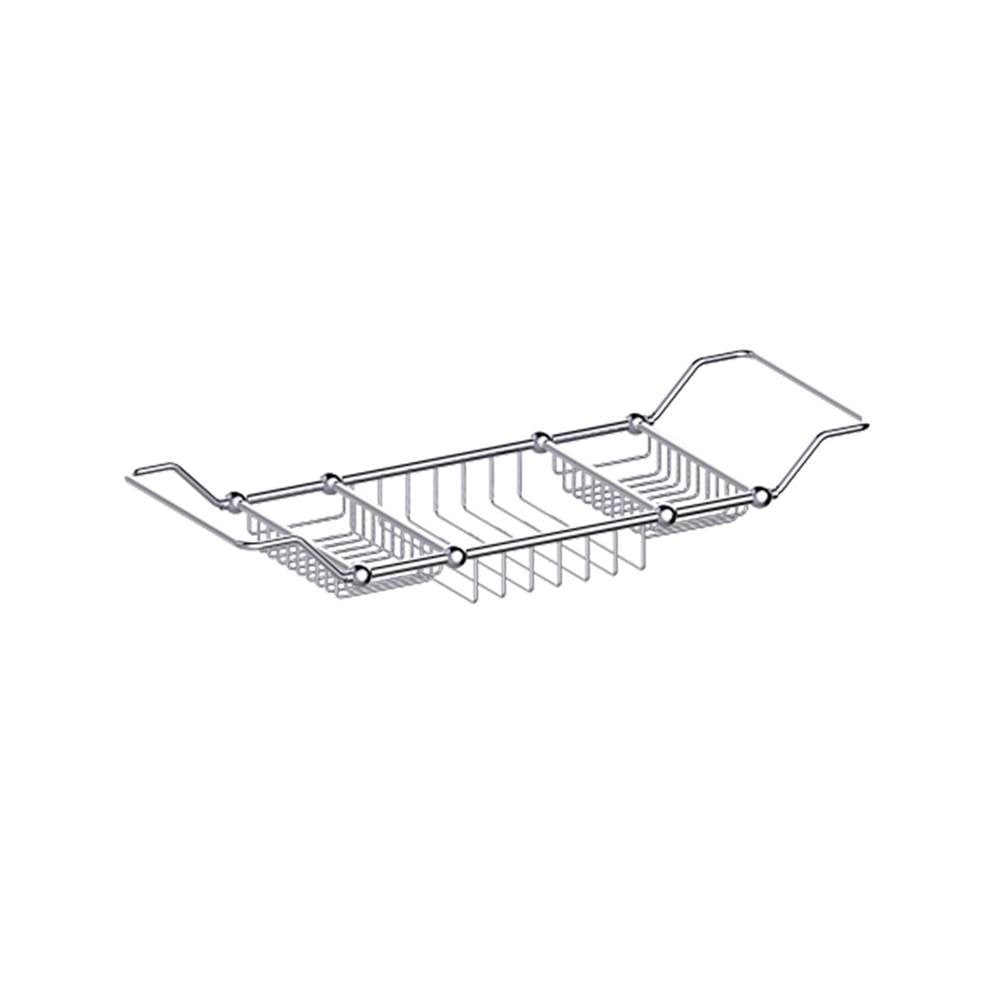 Kartners - FLORENCE - Tub Caddy-Polished Chrome - Polished Chrome