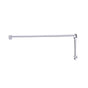 Kartners - FLORENCE - 8-inch x 24-inch Offset Shower Door Handle -Polished Chrome - Polished Chrome