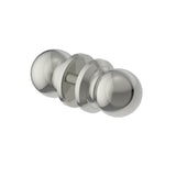 Kartners - FLORENCE - Double Shower Door Handle-Polished Nickel - Polished Nickel