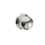 Kartners - FLORENCE - Single Shower Door Handle (Knob Only)-Polished Nickel - Polished Nickel