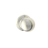 Kartners - FLORENCE - Single Shower Door Handle (Knob Only)-Brushed Nickel - Brushed Nickel
