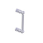 Kartners - FLORENCE - 8-inch Single Shower Door Handle-Polished Chrome - Polished Chrome