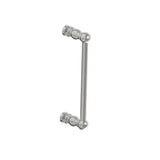 Kartners - FLORENCE - 12-inch Single Shower Door Handle-Polished Nickel - Polished Nickel