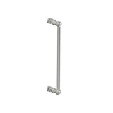 Kartners - FLORENCE - 18-inch Single Shower Door Handle-Polished Nickel - Polished Nickel