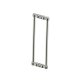 Kartners - FLORENCE - 18-inch Double Shower Door Handle-Polished Nickel - Polished Nickel