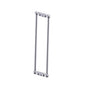 Kartners - FLORENCE - 24-inch Double Shower Door Handle-Polished Chrome - Polished Chrome
