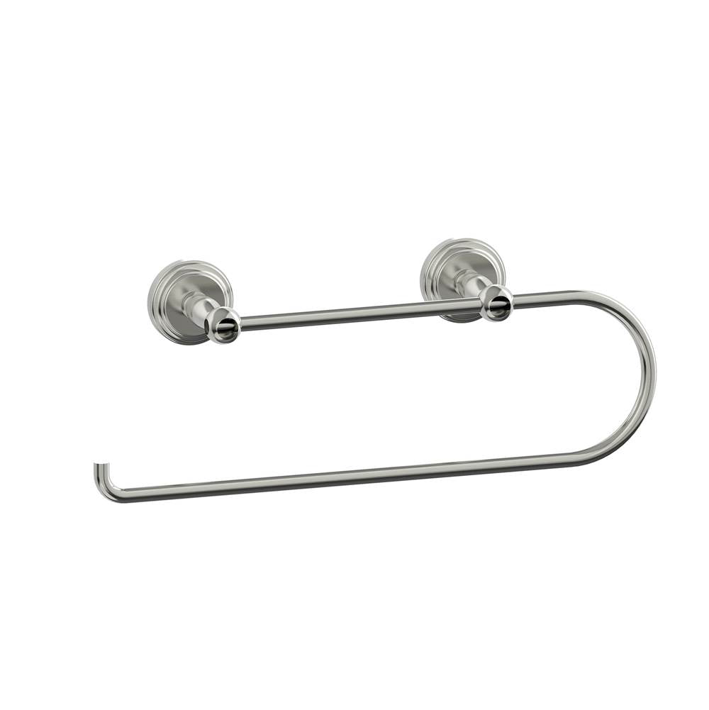 Kartners - FLORENCE - Double Post Paper Towel Holder -Brushed Nickel - Brushed Nickel