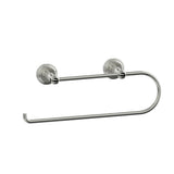Kartners - FLORENCE - Double Post Paper Towel Holder -Brushed Nickel - Brushed Nickel
