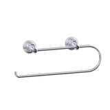 Kartners - FLORENCE - Double Post Paper Towel Holder -Polished Chrome - Polished Chrome
