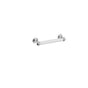 Kartners - Florence Straight Knurled - 12-inch Grab Bar-Polished Chrome - Polished Chrome