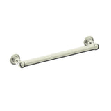 Kartners - FLORENCE - 18-inch Grab Bar-Polished Nickel - Polished Nickel