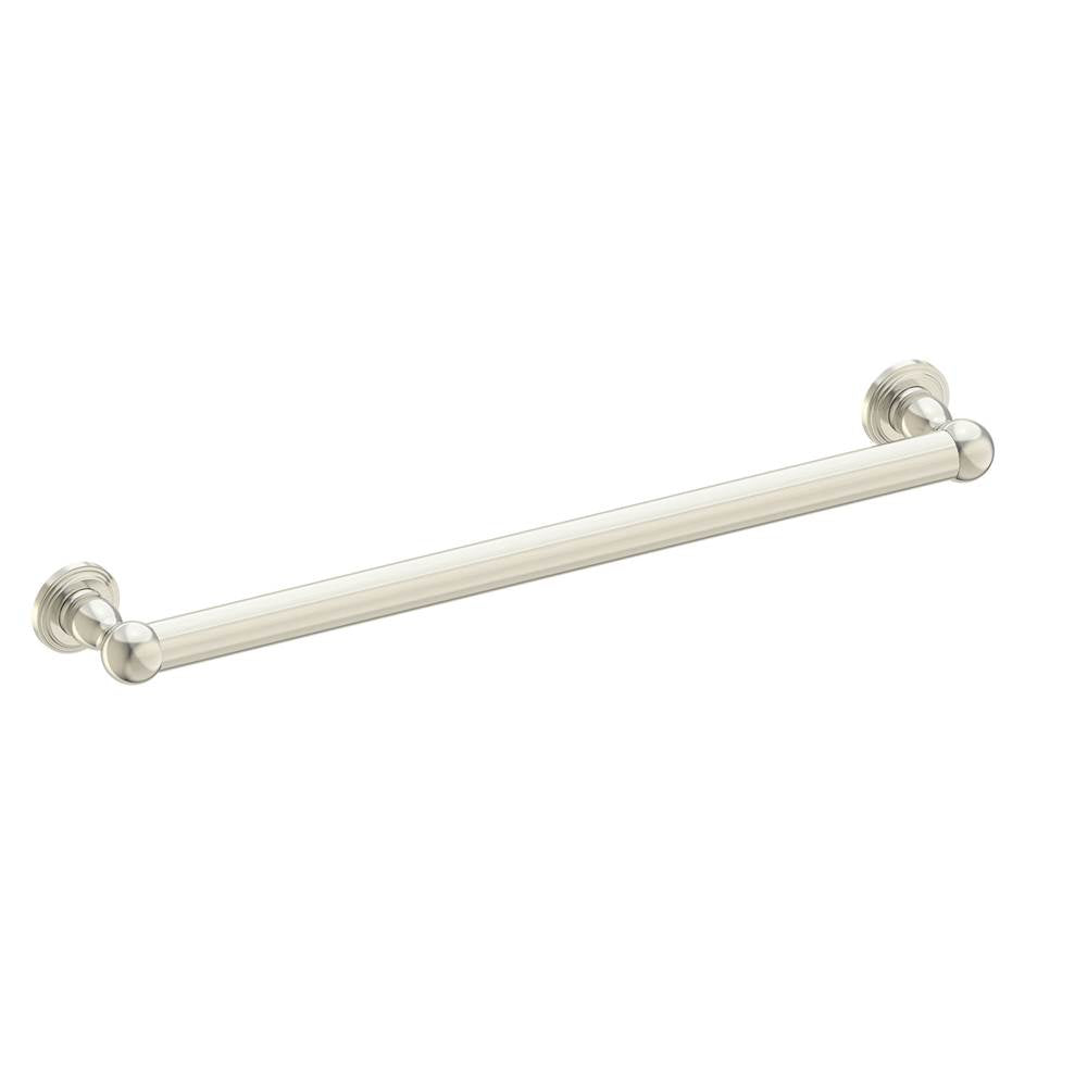 Kartners - FLORENCE -  24-inch Grab Bar-Brushed Nickel - Brushed Nickel