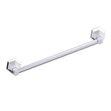 Kartners - PISA - 12-inch Bathroom Towel Bar-Polished Chrome - Polished Chrome