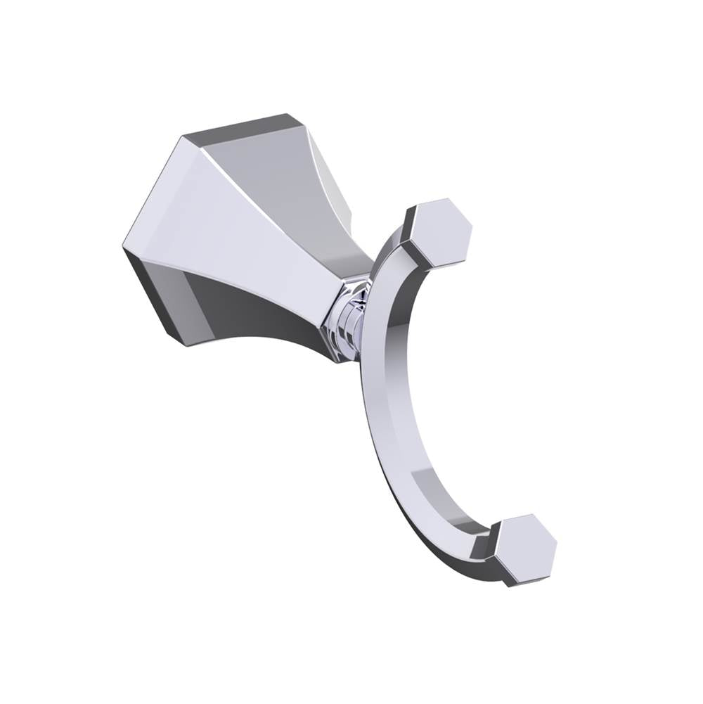 Kartners - PISA - Large Coat Hook-Polished Chrome - Polished Chrome