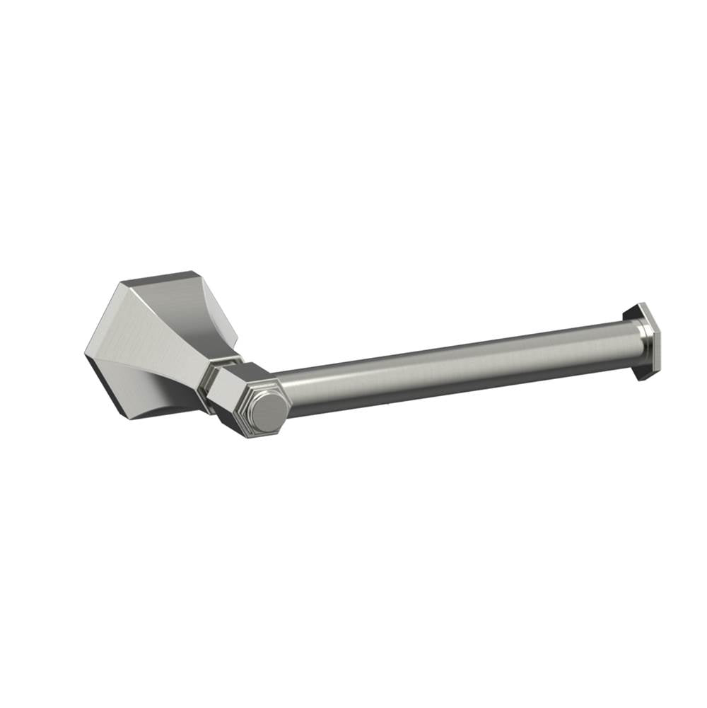 Kartners - PISA - Toilet Paper Holder-Brushed Nickel - Brushed Nickel