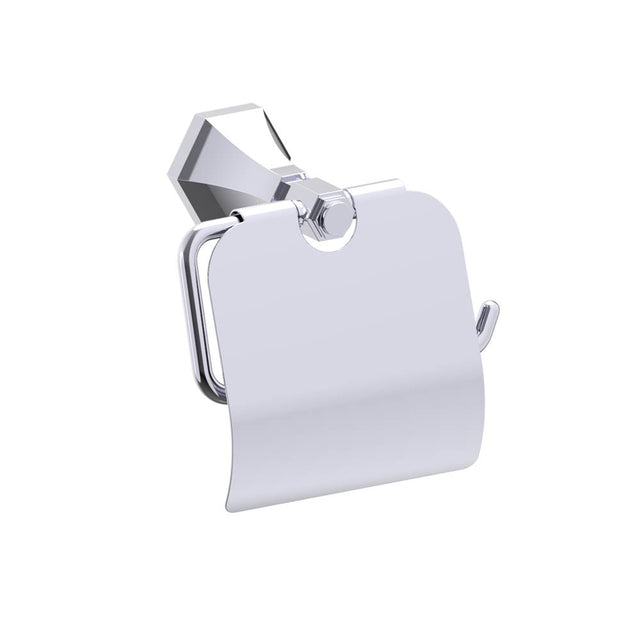 Kartners - PISA - Drop Toilet Paper Holder with Cover-Oil Rubbed Bronze - Oil Rubbed Bronze