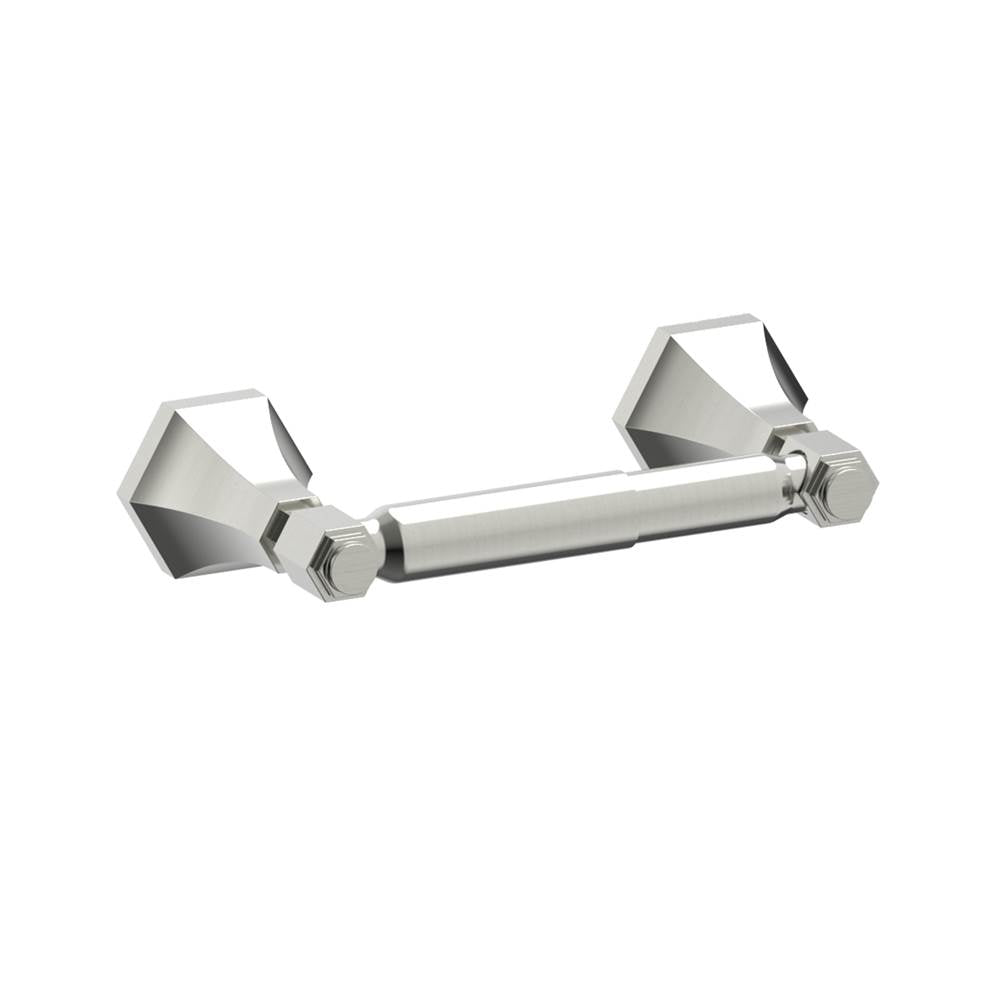 Kartners - PISA - Classic Toilet Paper Holder-Brushed Nickel - Brushed Nickel