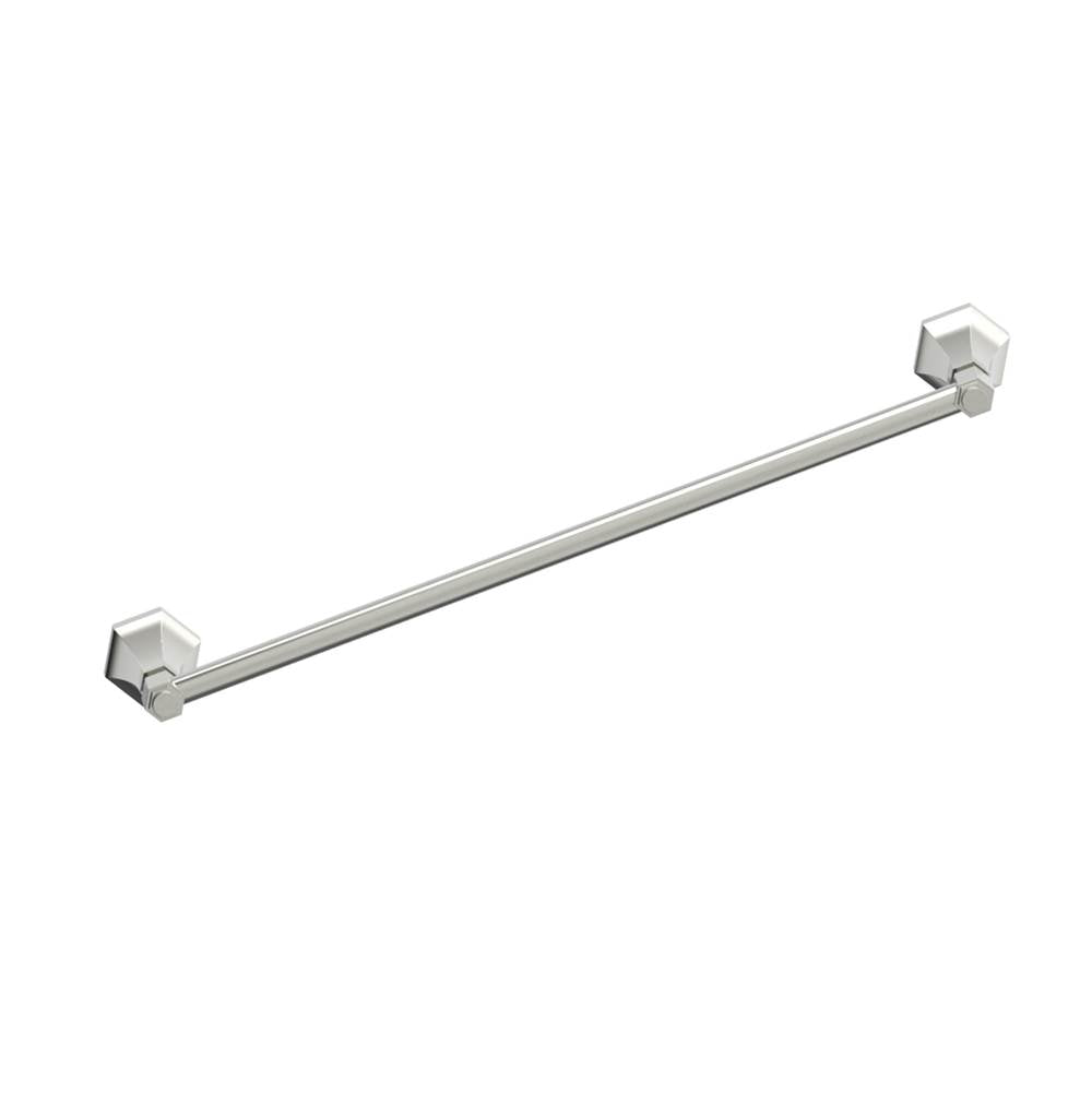 Kartners - PISA - 18-inch Bathroom Towel Bar-Brushed Nickel - Brushed Nickel