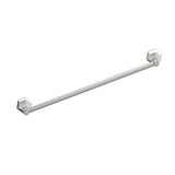 Kartners - PISA - 18-inch Bathroom Towel Bar-Brushed Nickel - Brushed Nickel