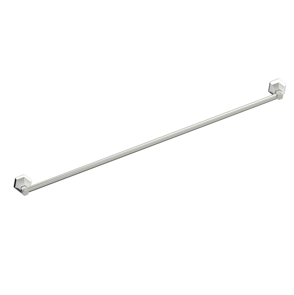 Kartners - PISA - 30-inch Bathroom Towel Bar-Polished Nickel - Polished Nickel