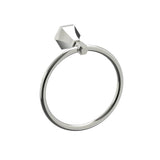 Kartners - PISA - Round Towel Ring-Polished Nickel - Polished Nickel