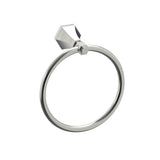 Kartners - PISA - Round Towel Ring-Brushed Nickel - Brushed Nickel