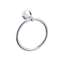 Kartners - PISA - Round Towel Ring-Polished Chrome - Polished Chrome