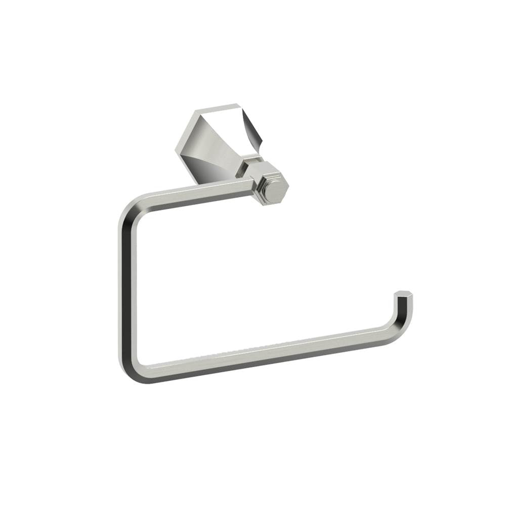 Kartners - PISA - Towel Ring-Brushed Nickel - Brushed Nickel