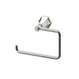 Kartners - PISA - Towel Ring (Left)-Polished Nickel - Polished Nickel