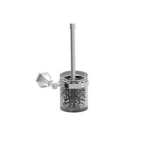 Kartners - PISA - Toilet Brush Set-Brushed Nickel - Brushed Nickel