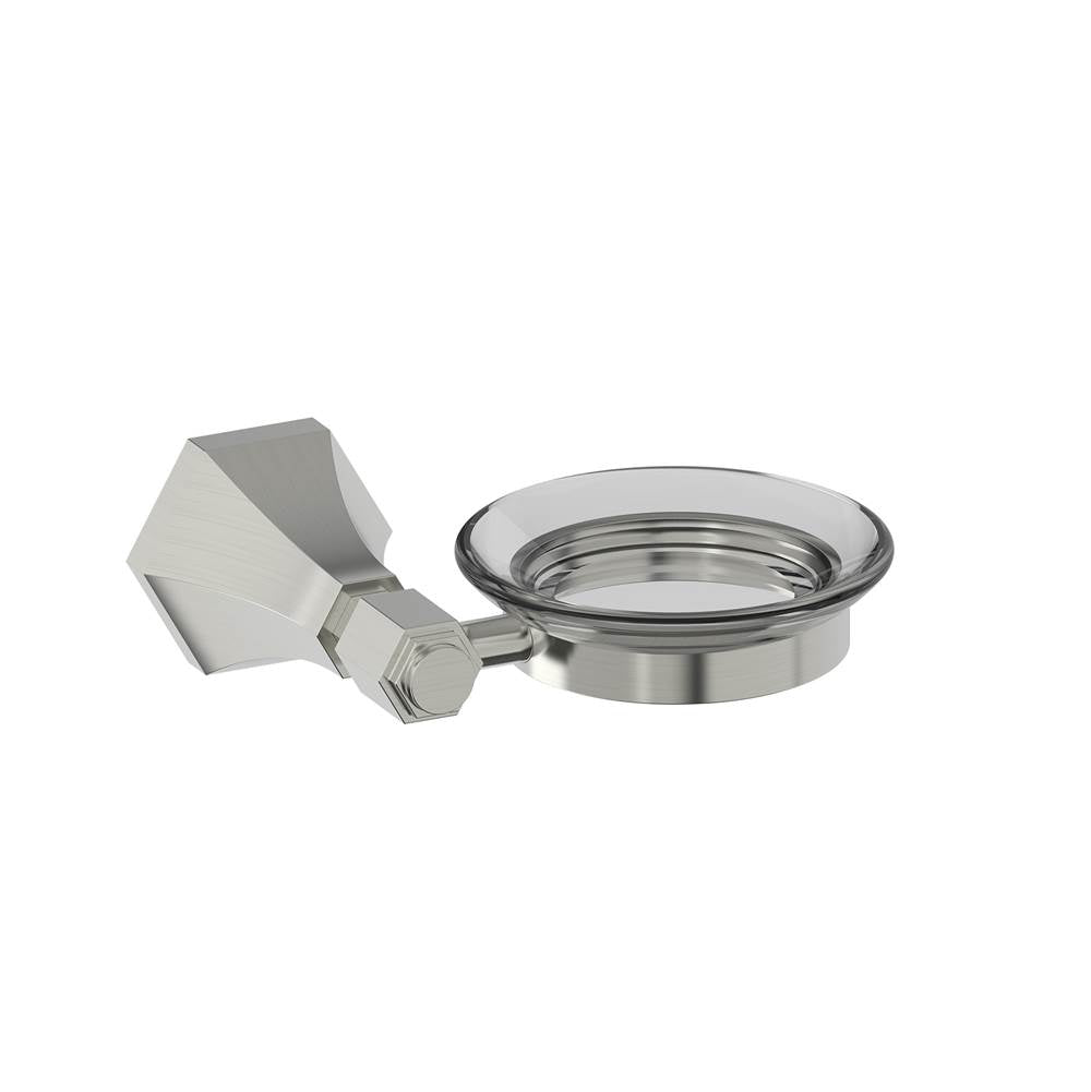 Kartners - PISA - Soap Dish-Brushed Nickel - Brushed Nickel