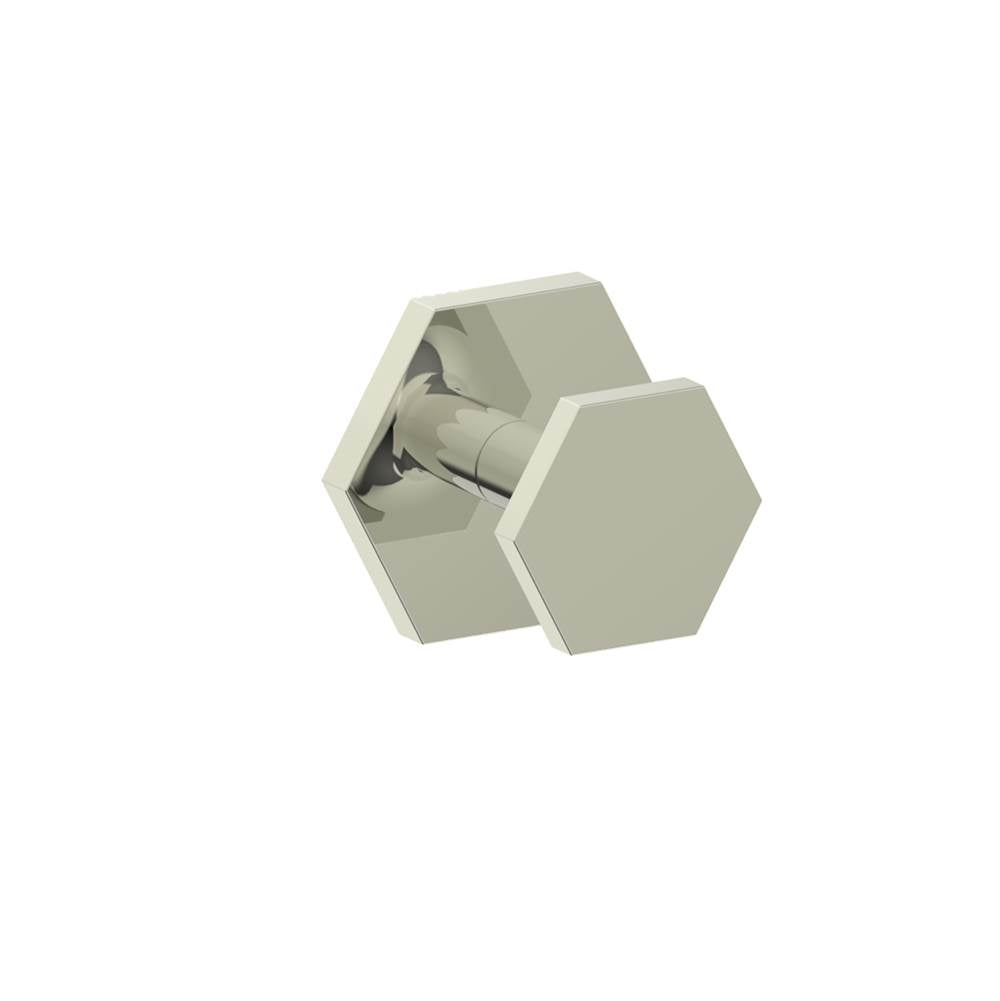 Kartners - PISA - Single Shower Door Knob (Knob Only)-Polished Nickel - Polished Nickel