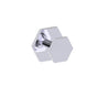 Kartners - PISA - Single Shower Door Knob (Knob Only)-Polished Chrome - Polished Chrome