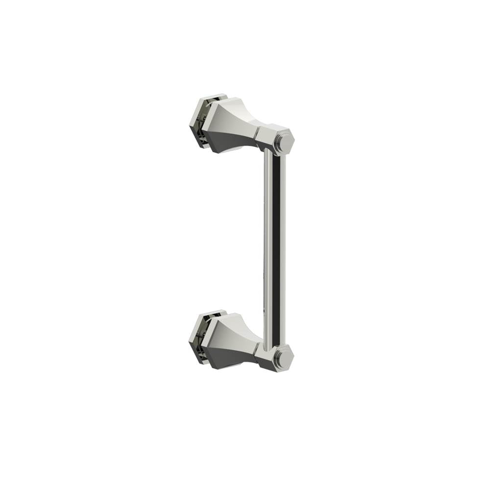 Kartners - PISA - 8-inch Shower Door Handle-Polished Nickel - Polished Nickel