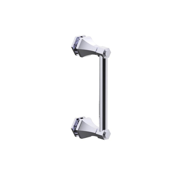 Kartners - PISA - 8-inch Shower Door Handle-Polished Chrome - Polished Chrome