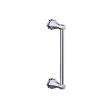 Kartners - PISA - 12-inch Shower Door Handle-Polished Chrome - Polished Chrome
