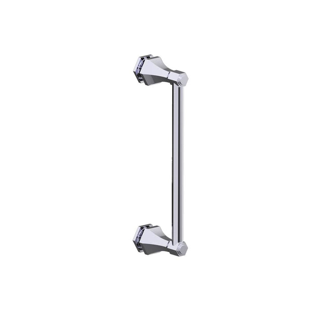 Kartners - PISA - 12-inch Shower Door Handle-Polished Chrome - Polished Chrome