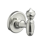 Kartners - LYON - Robe Hook-Brushed Nickel - Brushed Nickel
