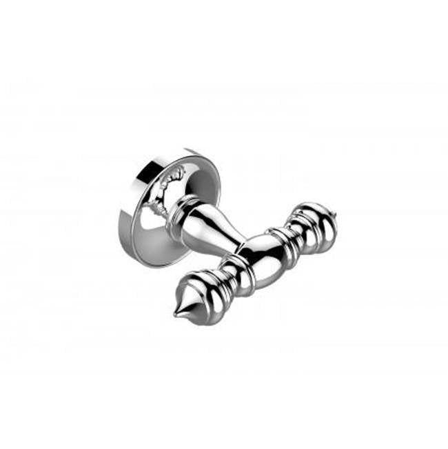 Kartners - LYON - Double Prong Robe Hook-Prosecco Bronze - Prosecco Bronze
