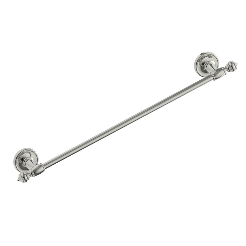 Kartners - LYON - 18-inch Bathroom Towel Bar-Polished Nickel - Polished Nickel